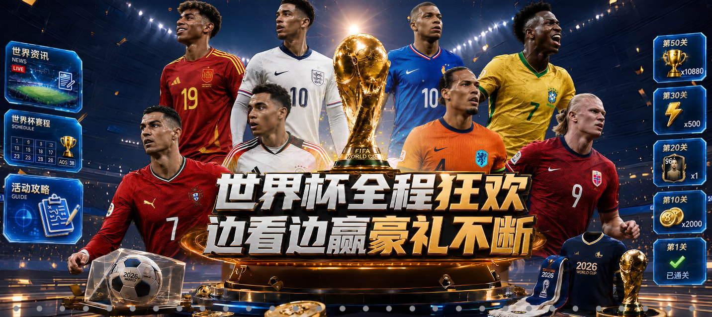 2026世界杯创造681万现场观众与308球纪录：足球、篮球、综合赛事与运动现场画面